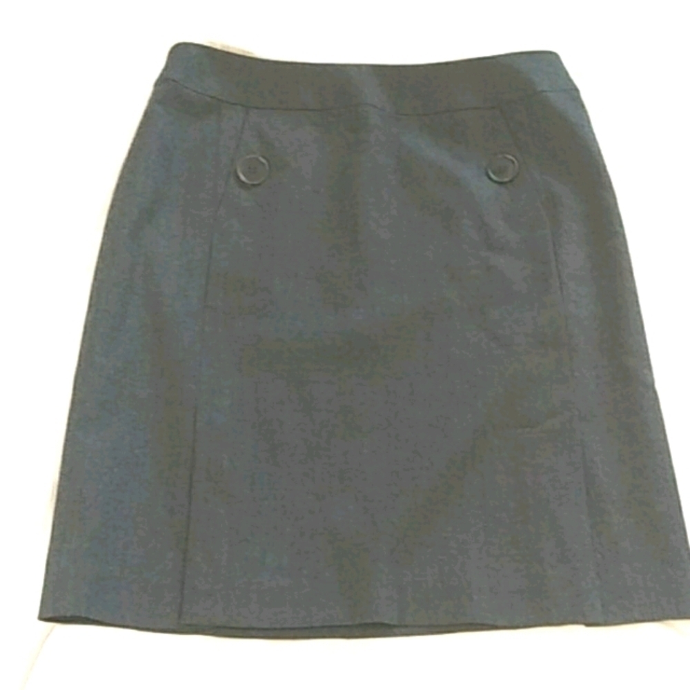 Talbots Wool Blend Gray Skirt